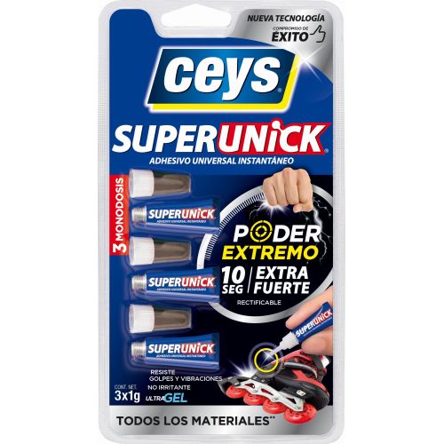 CEYS SUPERUNICK P.EXTREMO MONODOSIS 3x1G